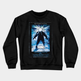 The Thing movie poster Crewneck Sweatshirt